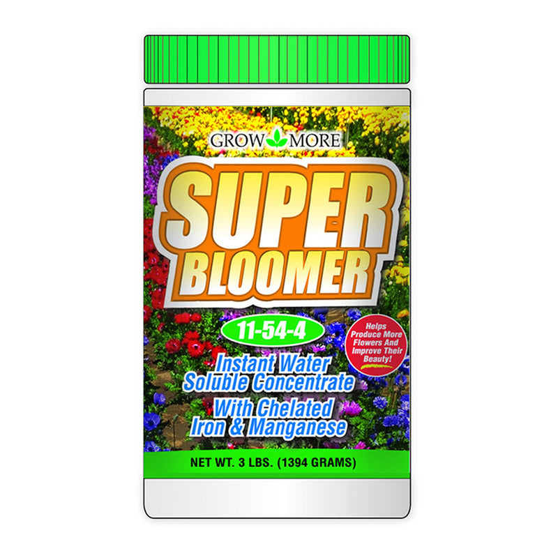 Grow More Super Bloomer Water Soluble Fertilizer Concentrate 15-30-15 3lb