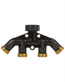 Gilmour Heavy Duty Brass Quad Shut-Off Valve