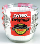 Pyrex Custard Cups Clear 4 pk 4 in. W X 4 in. L