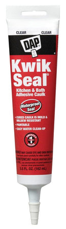 DAP Kwik Seal Almond Acrylic Latex Kitchen and Bath Adhesive Caulk 5.5 oz