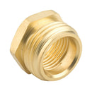 Gilmour Pro 3/4" Male Hose to 1/2" Female Pipe Brass Connector