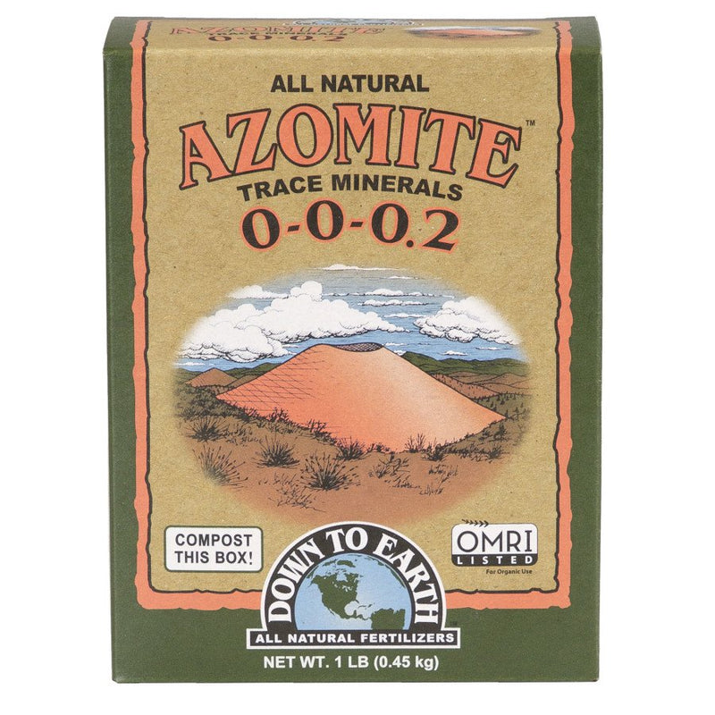 Down To Earth Azomite All Natural Powder 0-0-0.2 OMRI 1lb