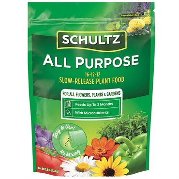 Schultz All-Purpose Slow-Release Plant Food 16-12-12 - 3.5lb