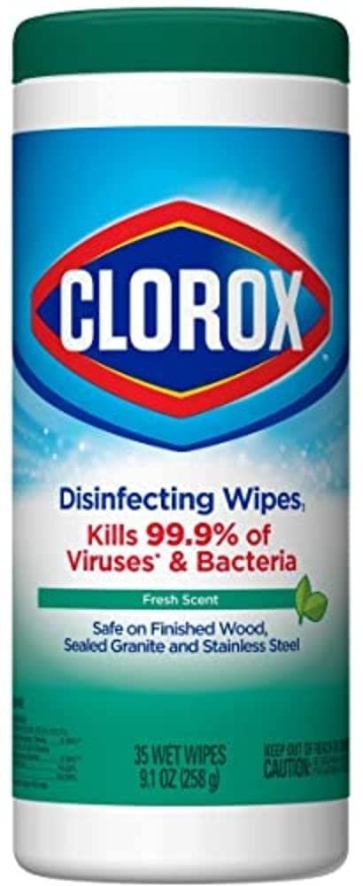 Clorox Fresh Scent Disinfecting Wipes 35 pk