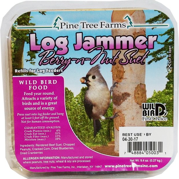 Pine Tree Log Jammer Berry N Nut Plugs 9.4oz