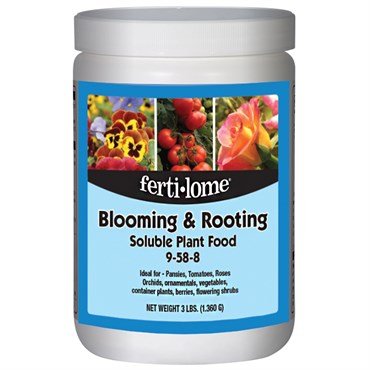 Fertilome Blooming & Rooting Soluble Plant Food 9-58-8 - 3lb