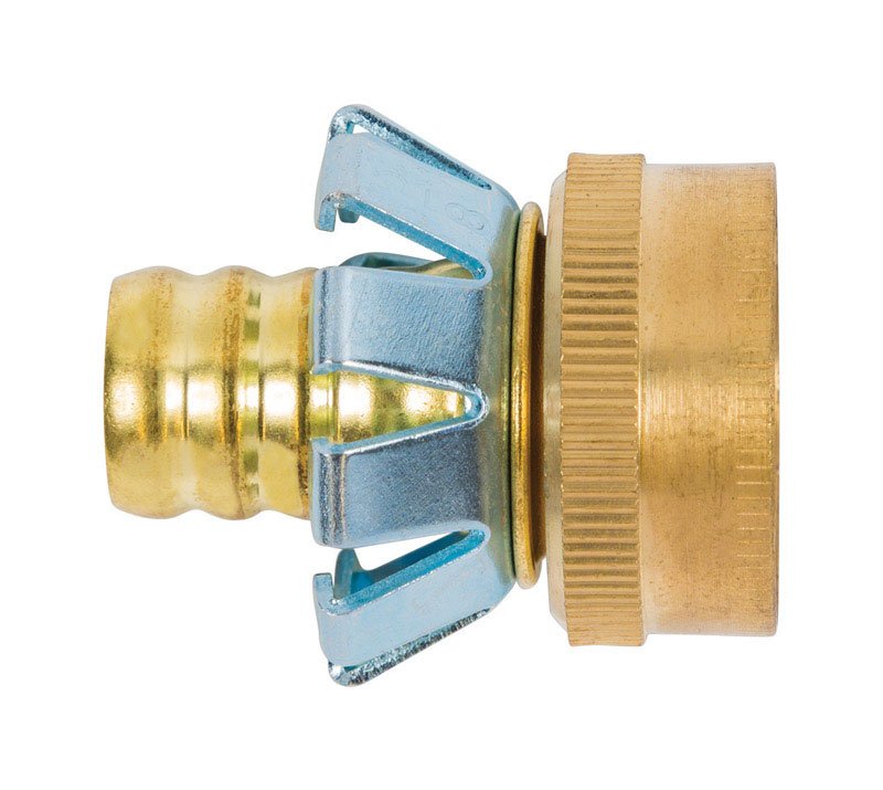 Gilmour 5/8" Brass Female Clinch Coupling