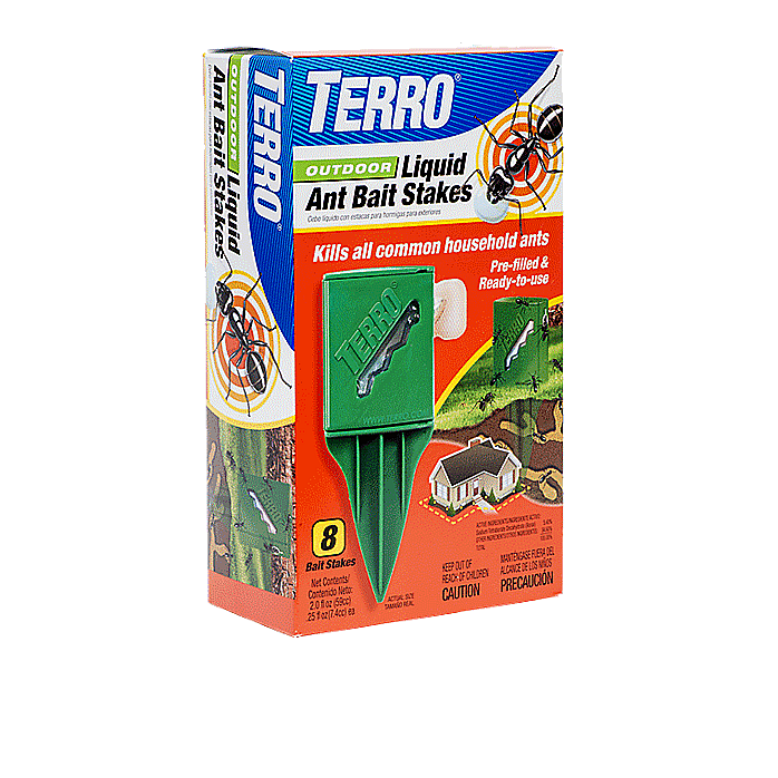Terro® Outdoor Liquid Ant Bait Stakes 8 Pack